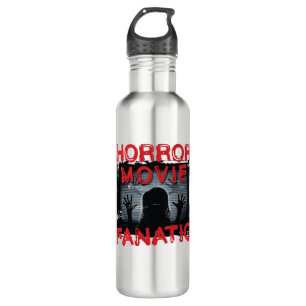 Horror Movie Fanatic Scary Films 710 Ml Water Bottle