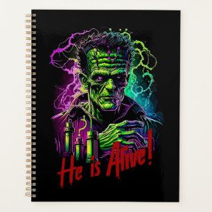 Horror Movie Frankenstein Monster, Halloween Planner