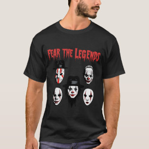 Horror Movie Legends Masks T-Shirt