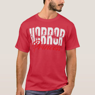 Horror Movie Lovers Horror Princess Horror Lovers  T-Shirt
