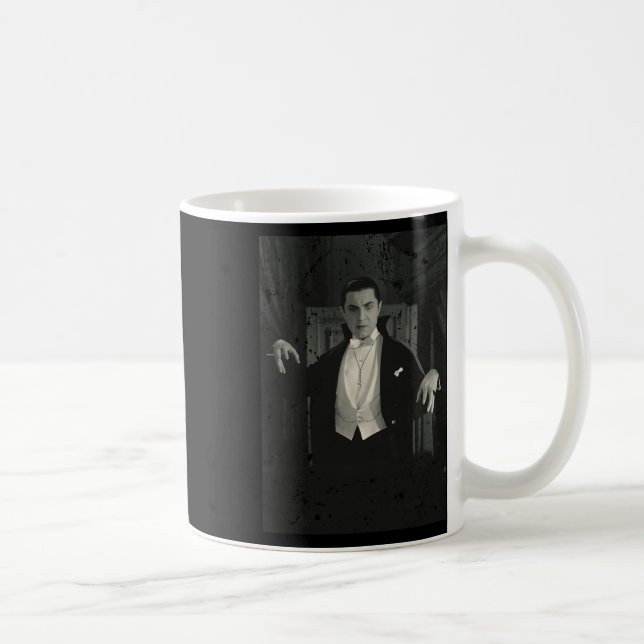 Horror Movie Monster Halloween Count Dracula Vampi Coffee Mug (Right)