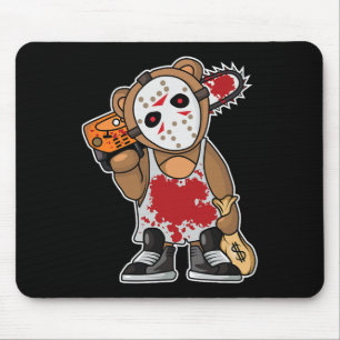 Horror Movie Monster Lazy Halloween Costume Funny  Mouse Mat