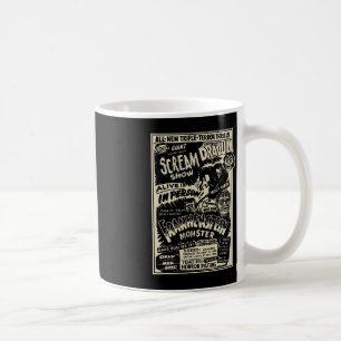 Horror Movie Monster Mummy Dracula Werewolf Franke Coffee Mug
