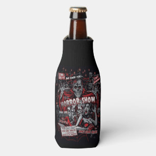 Horror movie Monsters spook show Bottle Cooler