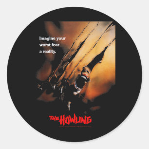 Horror Movie Poster Halloween Classic Round Sticker