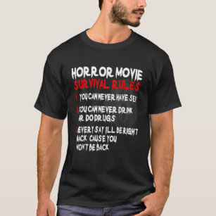 80s horror movie t shirts