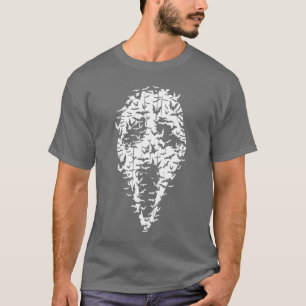 Horror Movie Scary Face Vintage Bats Halloweenee f T-Shirt