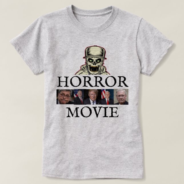 HORROR MOVIE T-Shirt (Design Front)