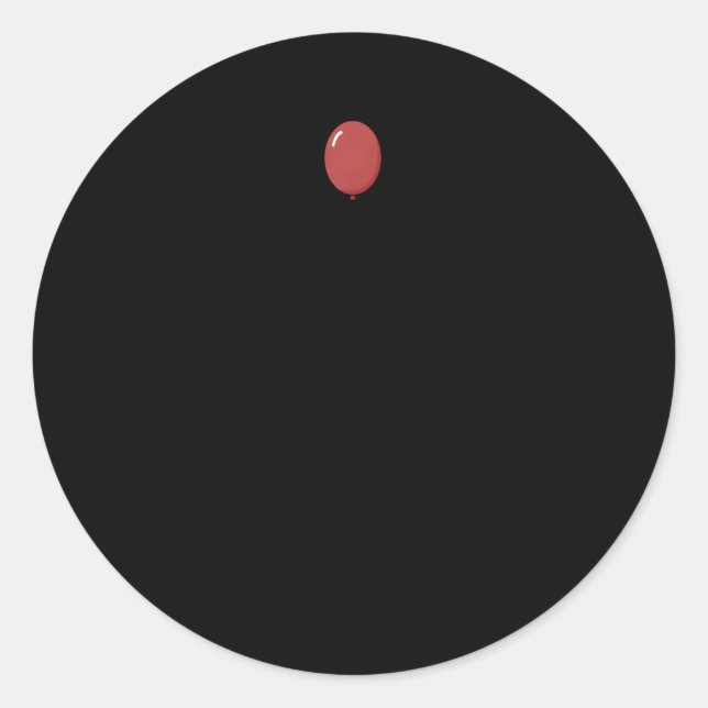 Horror Movie Weapons Classic Round Sticker (Front)