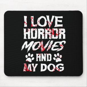 Horror Movies Scary Film Lovers Halloween Fans Thr Mouse Mat