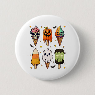 Horror Movies Summer Popsicle Halloween Ice Cream 6 Cm Round Badge