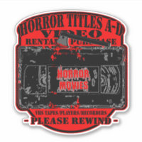 Horror Movies V.H.S Horror Titles A-D  R