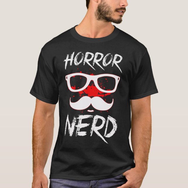 Horror Nerd T-Shirt (Front)