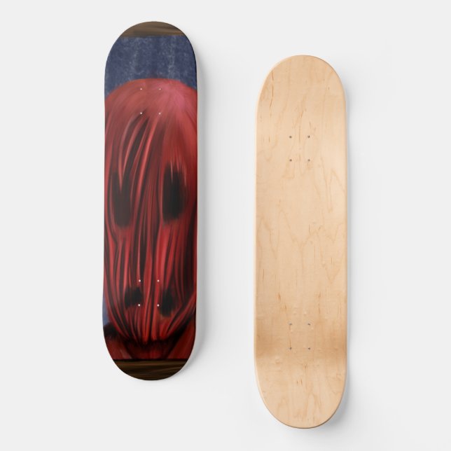 Horror Painting Deck Skateboard (Front)