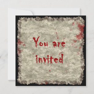 Horror Party Invitation