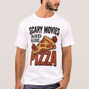 Horror Pizza Shirt for Scary Movie Night Fans_1