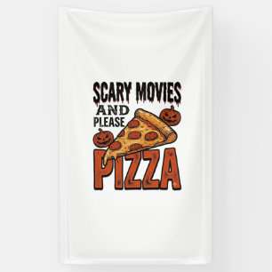 Horror Pizza Shirt for Scary Movie Night Fans_1 Banner