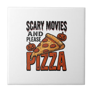Horror Pizza Shirt for Scary Movie Night Fans_1 Tile