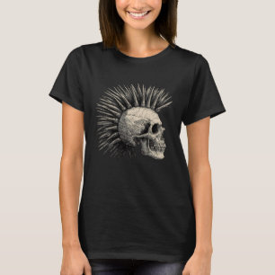 Horror Punk Zombie Mohawk T-Shirt