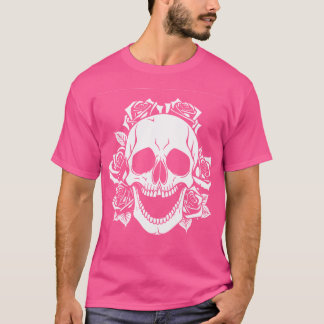 Horror Skull Skull Art Skull Gothic Heavy Metal T-Shirt