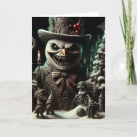 Horror Snowman Christmas