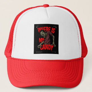 horror trucker hat