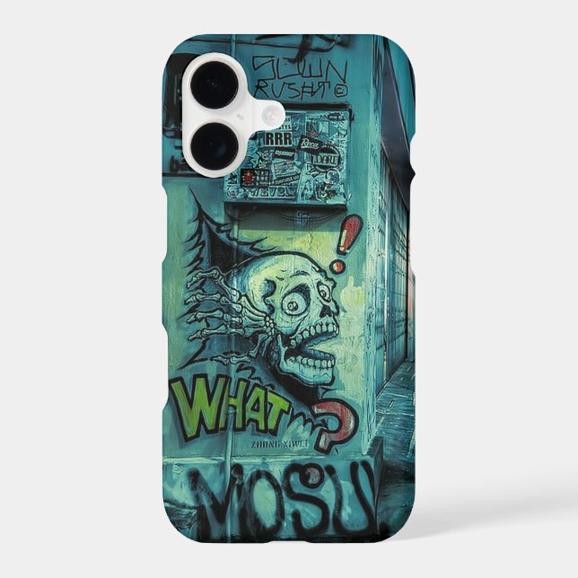 Horror Valentine Graffiti Case-Mate iPhone 17 Case (Back)