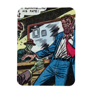 Horror vintage comics 70s classic and retro magnet