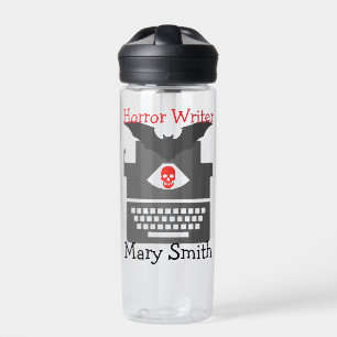 Horror Writer Water Bottle