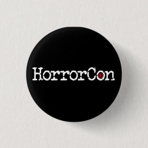 HorrorCon Logo 3 Cm Round Badge