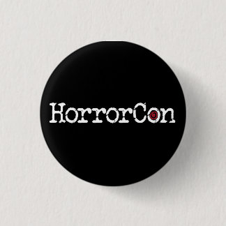 HorrorCon Logo 3 Cm Round Badge