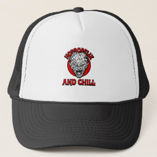 Horrorflix And Chill A Trucker Hat