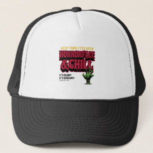 Horrorflix And Chill Trucker Hat