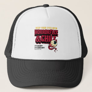 Horrorflix And Chill Trucker Hat