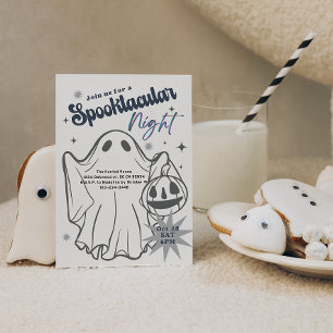 Horrors night cute Halloween party invitations