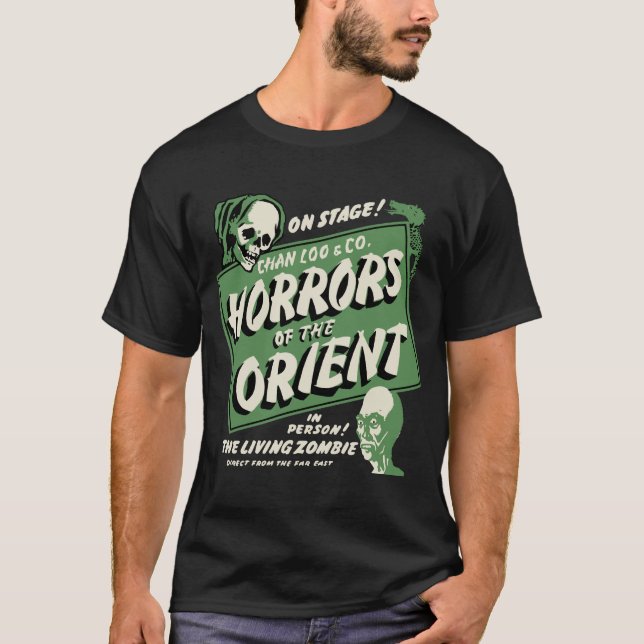 Horrors of the Orient Spookshow T-Shirt (Front)