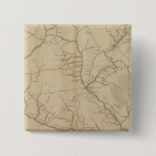 Horry District, South Carolina 15 Cm Square Badge (Front)