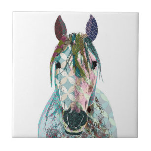 Horse 12 tile