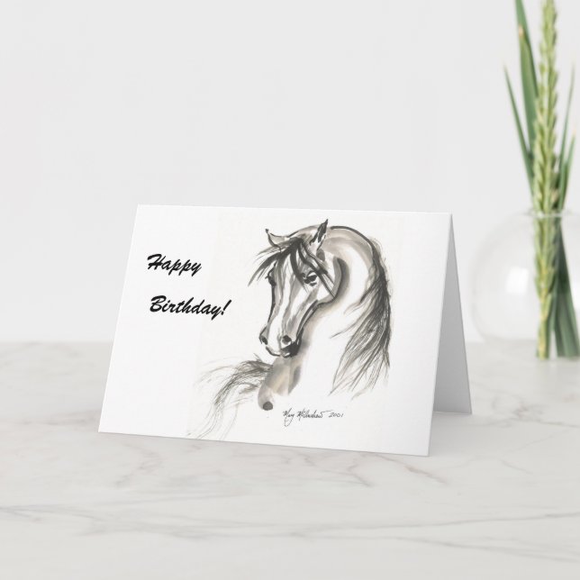 Horse 1 card (Front)