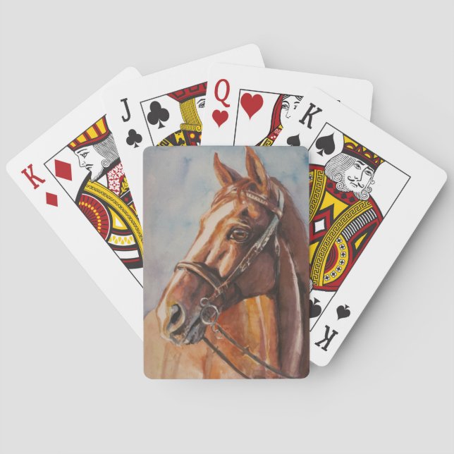 Horse 2 playing cards (Back)