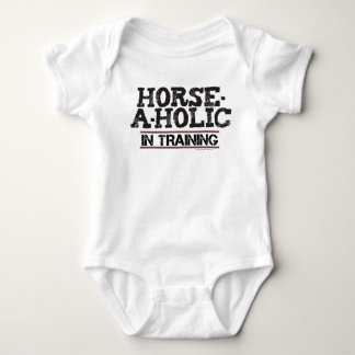Horse-A-Holic In Training Infant Creeper
