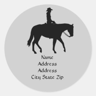 Horse Address Label