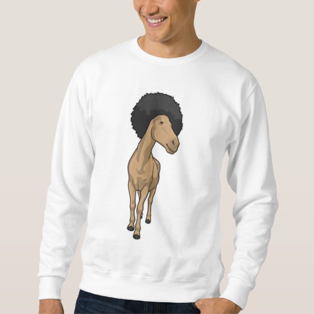 Horse Afro Sweatshirt (Front)