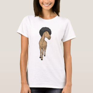 Horse Afro T-Shirt