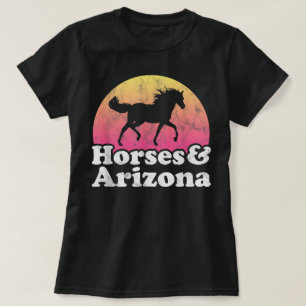 Horse and Arizona Women or Girls Horses T-Shirt