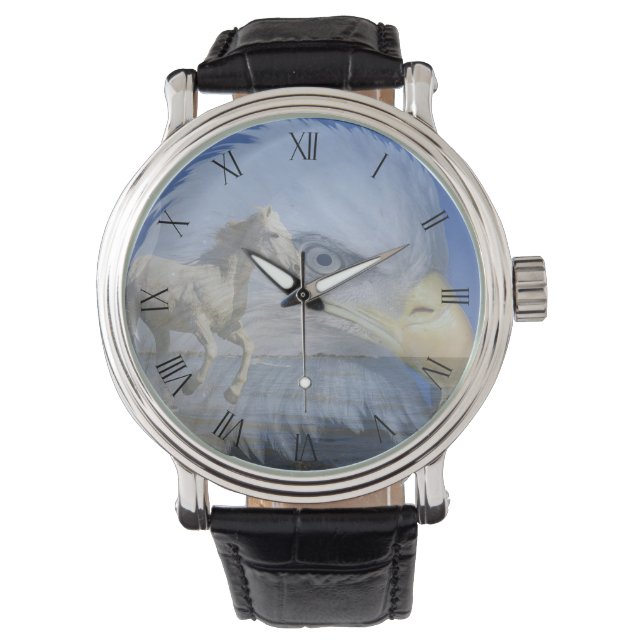 Horse and Bald Eagle Watch (Front)