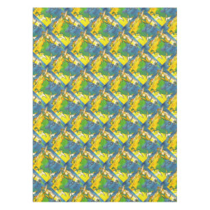 "Horse and Bridle Colourful Black Outline Art"  #h Tablecloth