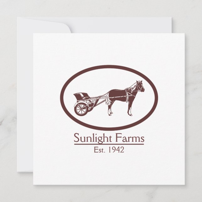 Horse and Buggy Logo (Front)