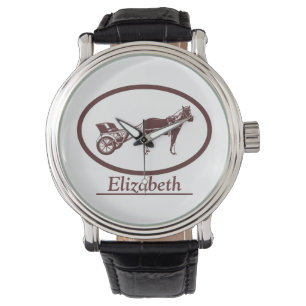 Horse and Buggy Logo Watch