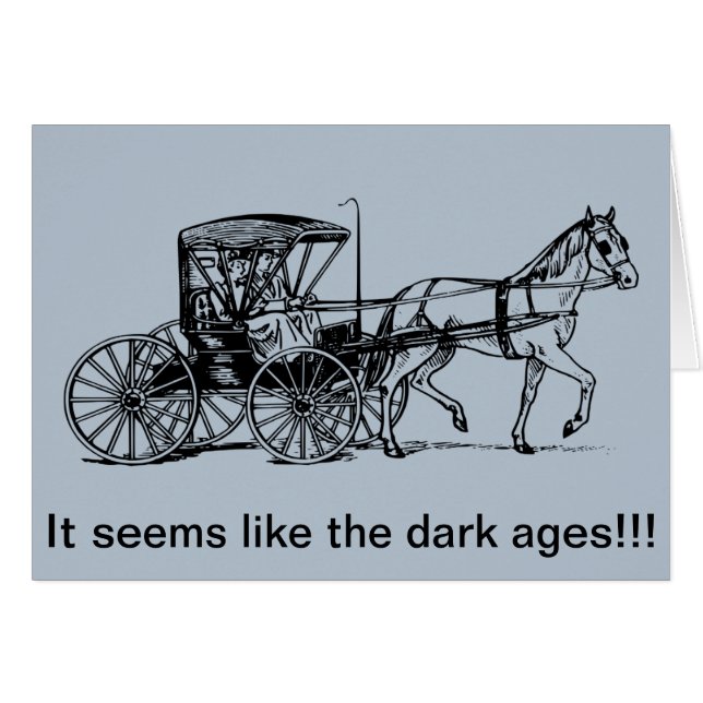 Horse and Buggy Pandemic Travel (Front Horizontal)